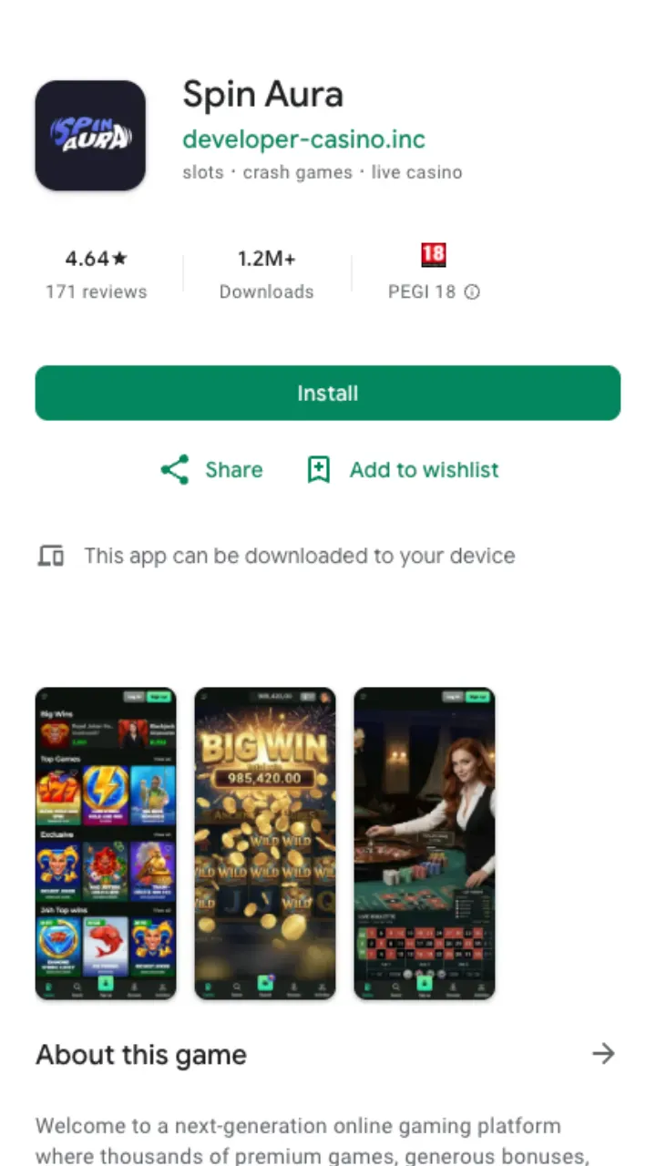 Spin Aura app